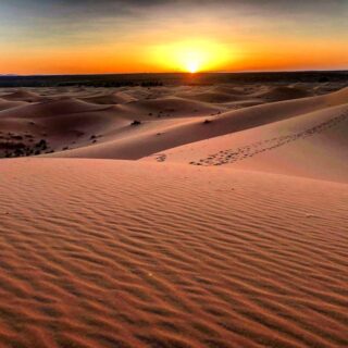 Sahara Sunset Deser