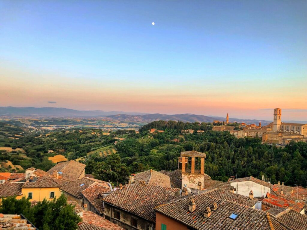 Perugia, una bellissima prospettiva