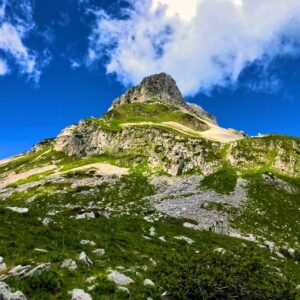 Monte Meta Dalla Valle Pagana