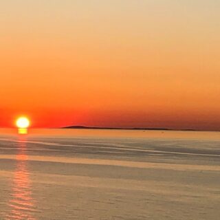 Tramonto Con Le Isole Tremiti Sullo Sfondo