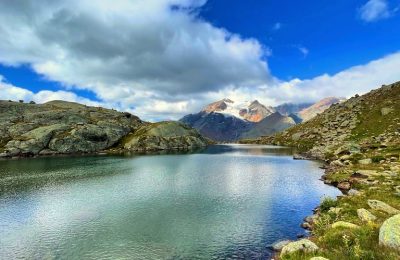 Il Monte Vioz Dal Lago Nero