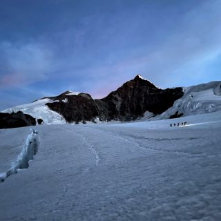 Prime Luci Sul Monte Rosa