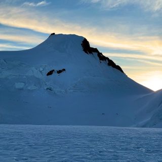 Punta Gniffetti E Capanna Margherita