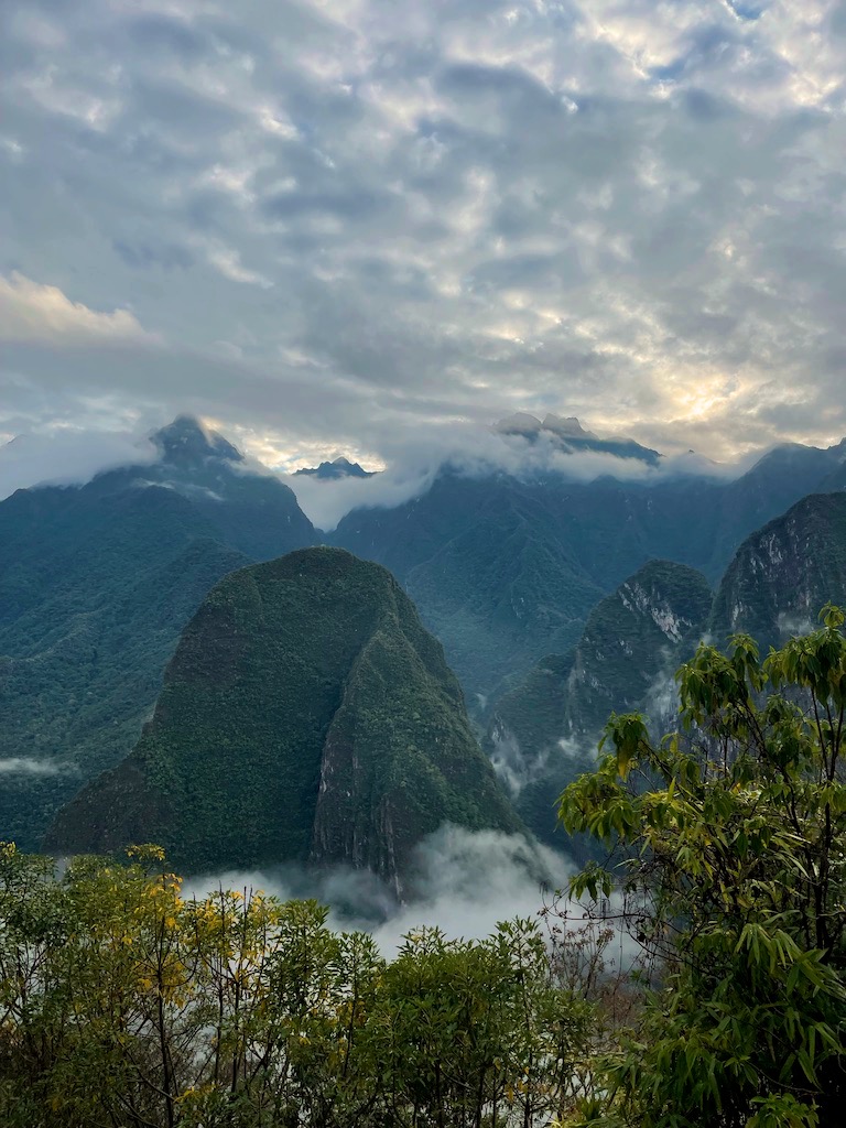 La salita per Machu Picchu