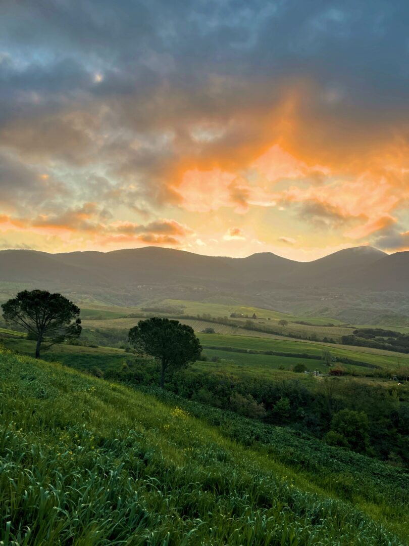 L'alba sui Monti Amerini