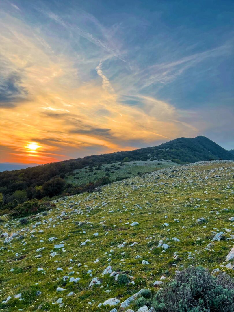 Tramonti sul pianoro